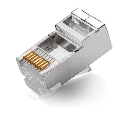 Конектор RJ 45 Merlion (00185) Cat. 5 FTP (100 шт/уп)