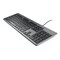 Фото - Клавіатура Vinga KB735 black-grey | click.ua