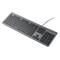 Фото - Клавіатура Vinga KB735 black-grey | click.ua