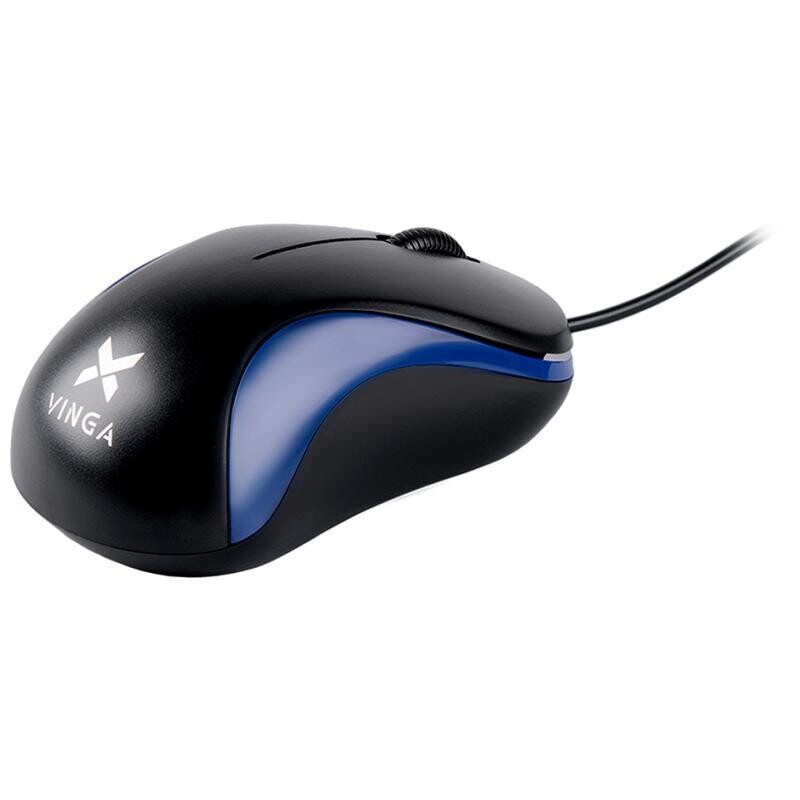 Мышь Vinga MS-882 Black/Blue