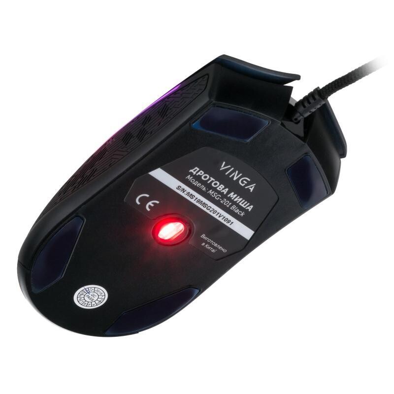Мышь Vinga MSG-201 Black