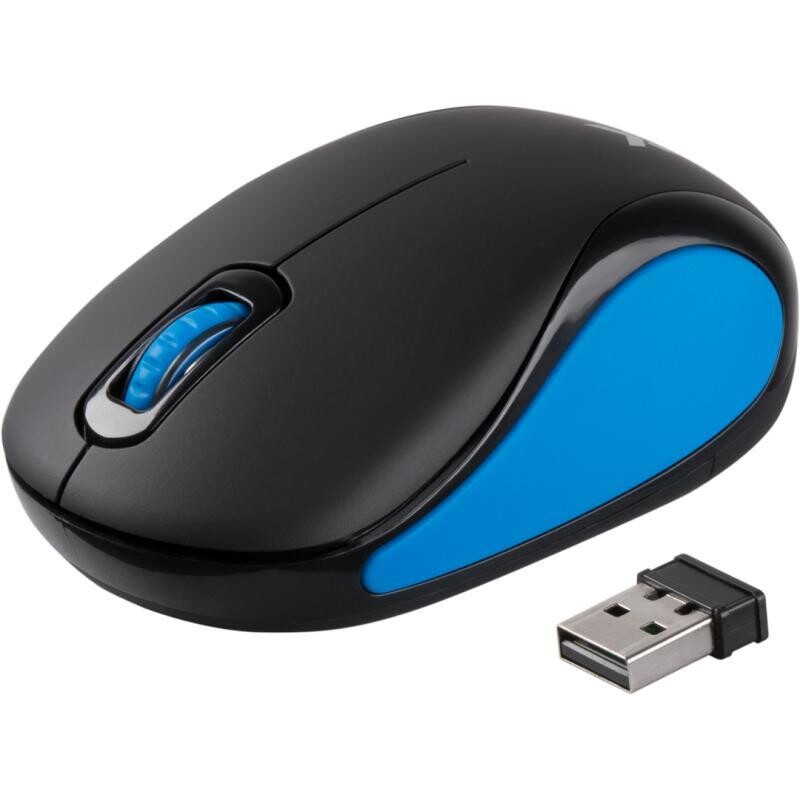 Мышь беспроводная Vinga MSW-907 Black/Blue