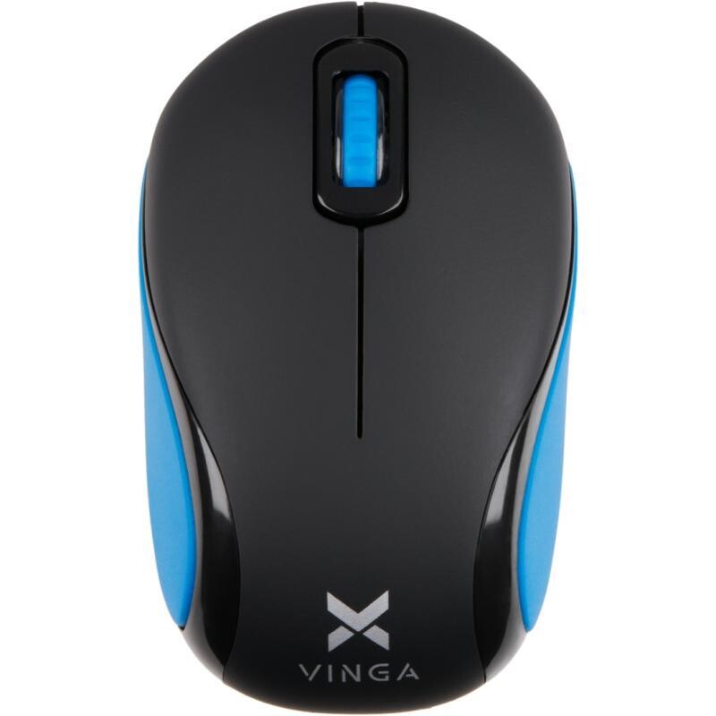 Мышь беспроводная Vinga MSW-907 Black/Blue