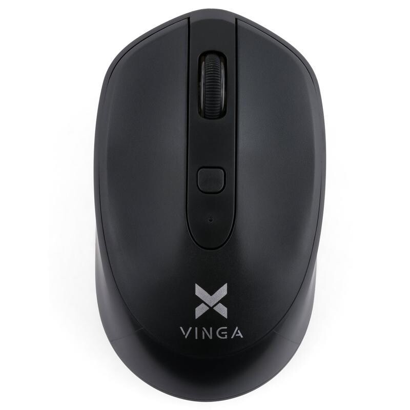 Мышь беспроводная Vinga MSW-908 Silent Click Black