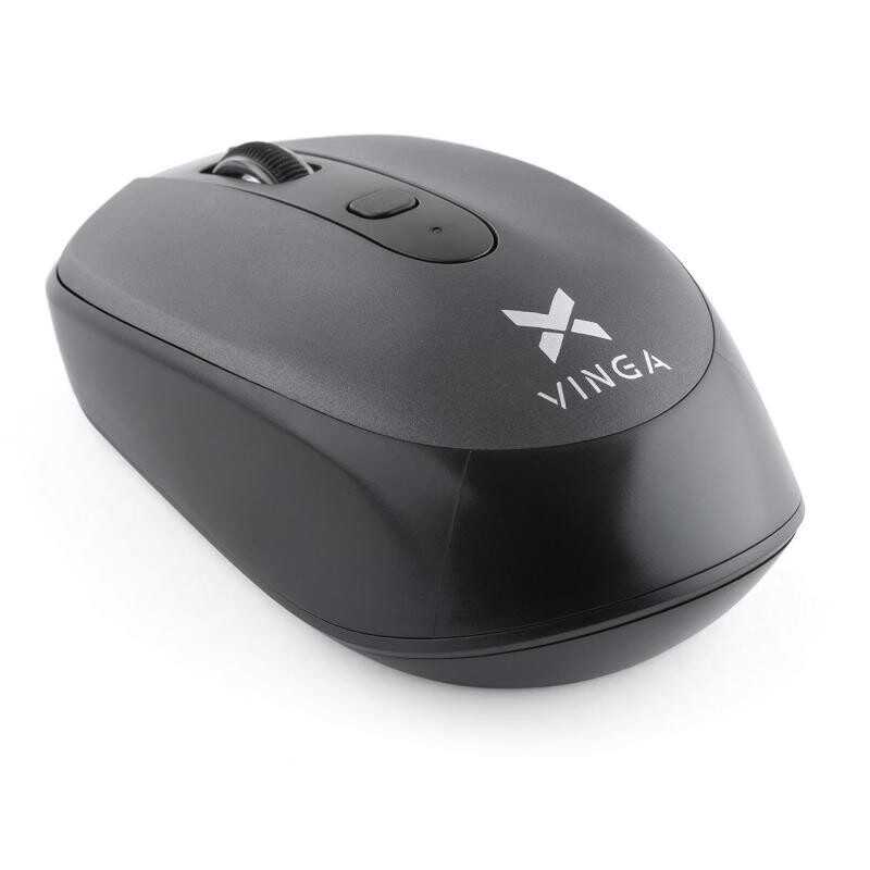 Мишка бездротова Vinga MSW-908 Silent Click Grey
