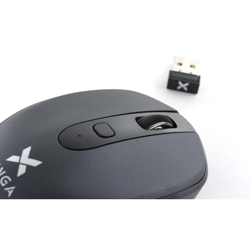 Мишка бездротова Vinga MSW-908 Silent Click Grey