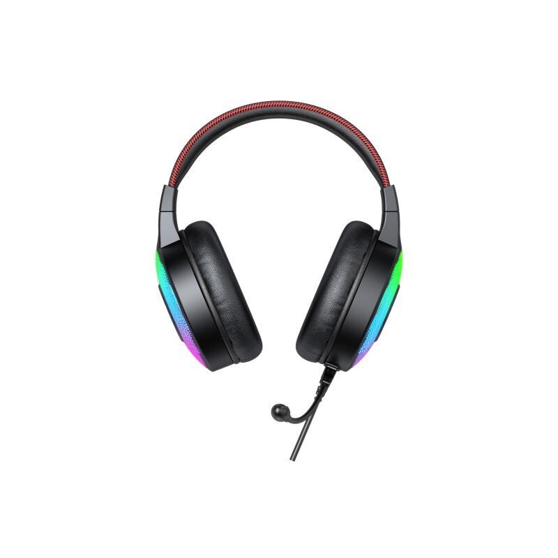 Гарнитура Vinga HSCU-100 Gaming LED Black (HSCU-100)