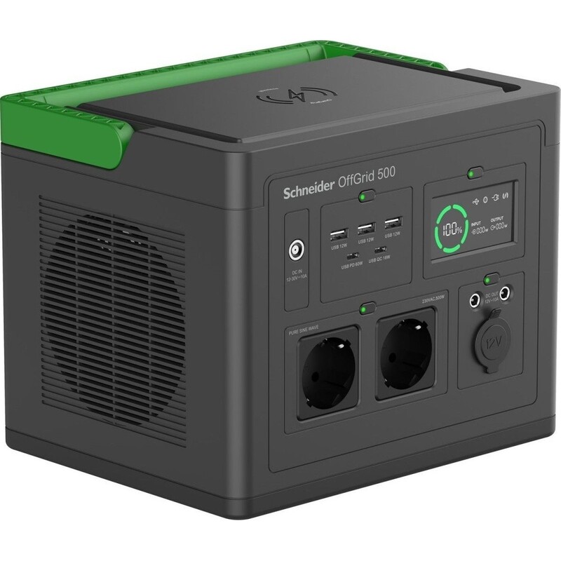 Зарядная станция Schneider Electric 500 517Wh (PPS500-GR)