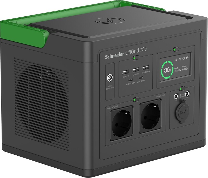 Зарядна станція Schneider Electric 730 738Wh (PPS730-GR)