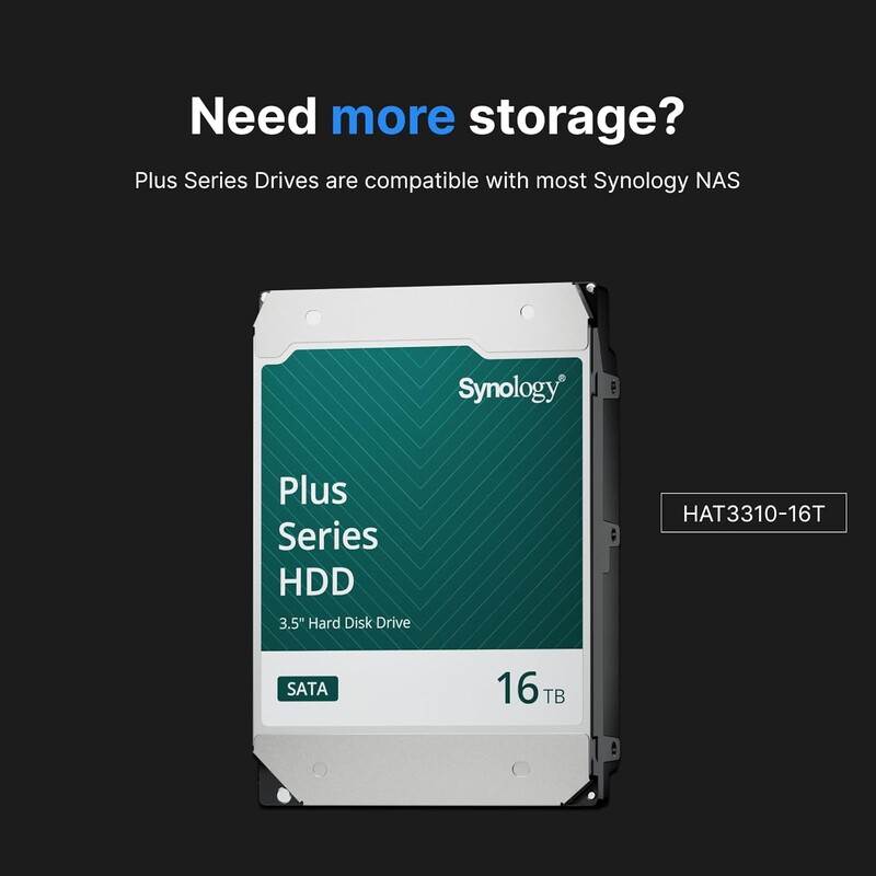 Накопитель HDD 3.5" SATA 16.0TB Synology HAT5310 7200rpm 512MB (HAT5310-16T)