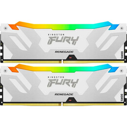 Модуль памяти DDR5 2х24GB/8000 Kingston Fury Renegade RGB White (KF580C38RWAK2-48)