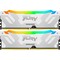 Фото - Модуль памяти DDR5 2х24GB/8800 Kingston Fury Renegade RGB White (KF588CU42RWAK2-48) | click.ua