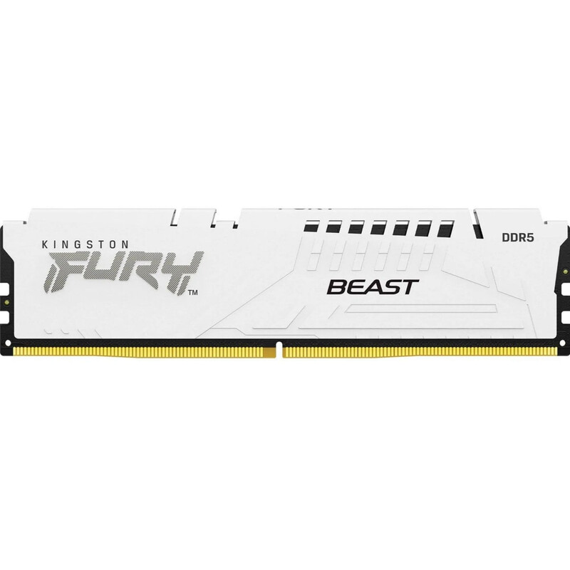 Модуль пам`яті DDR5 32GB/5200 Kingston Fury Beast White (KF552C40BW-32)
