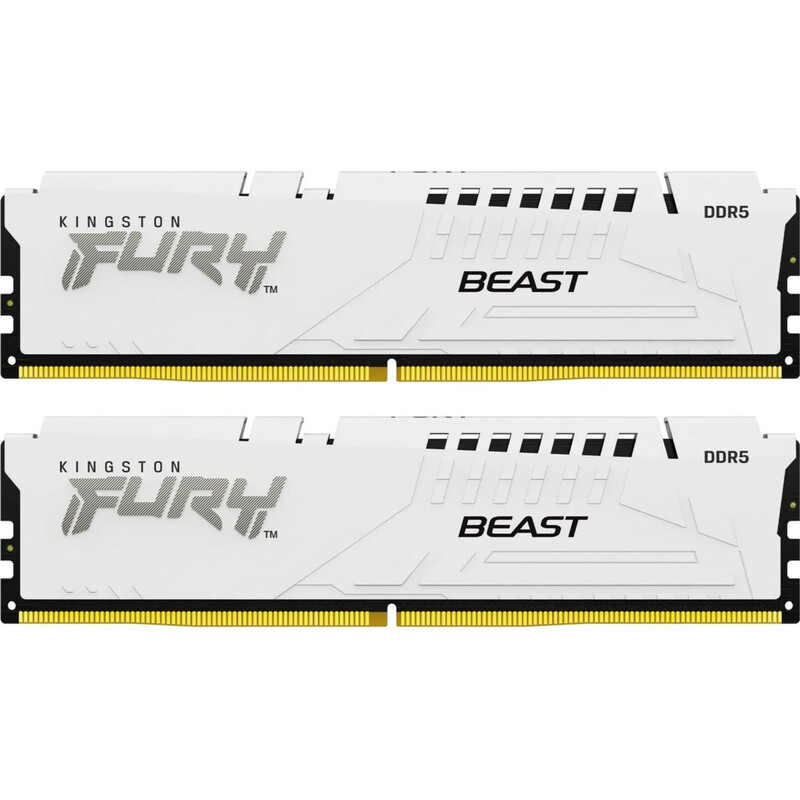 Модуль памяти DDR5 2х16GB/5200 Kingston Fury Beast White (KF552C40BWK2-32)