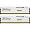 Фото - Модуль памяти DDR5 2х16GB/5200 Kingston Fury Beast White (KF552C40BWK2-32) | click.ua