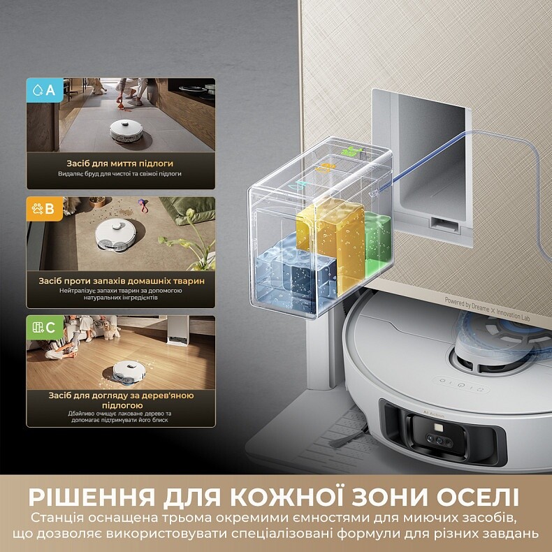 Робот-пылесос Dreame Bot Matrix 10 Pro White (RLM61HE-Wh)