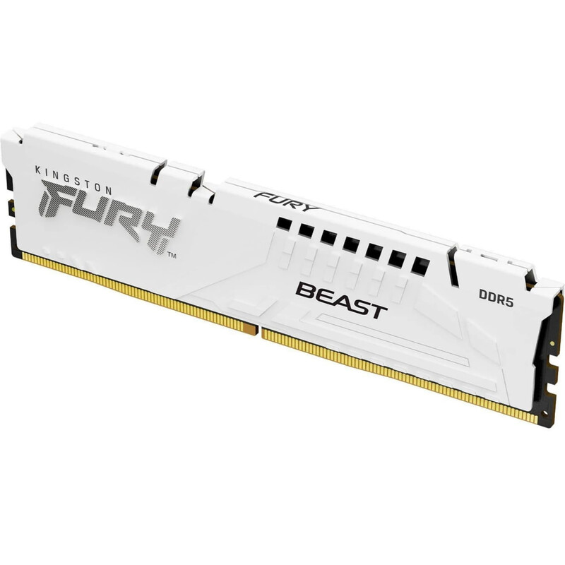 Модуль пам`яті DDR5 32GB/5600 Kingston Fury Beast White (KF556C40BW-32)