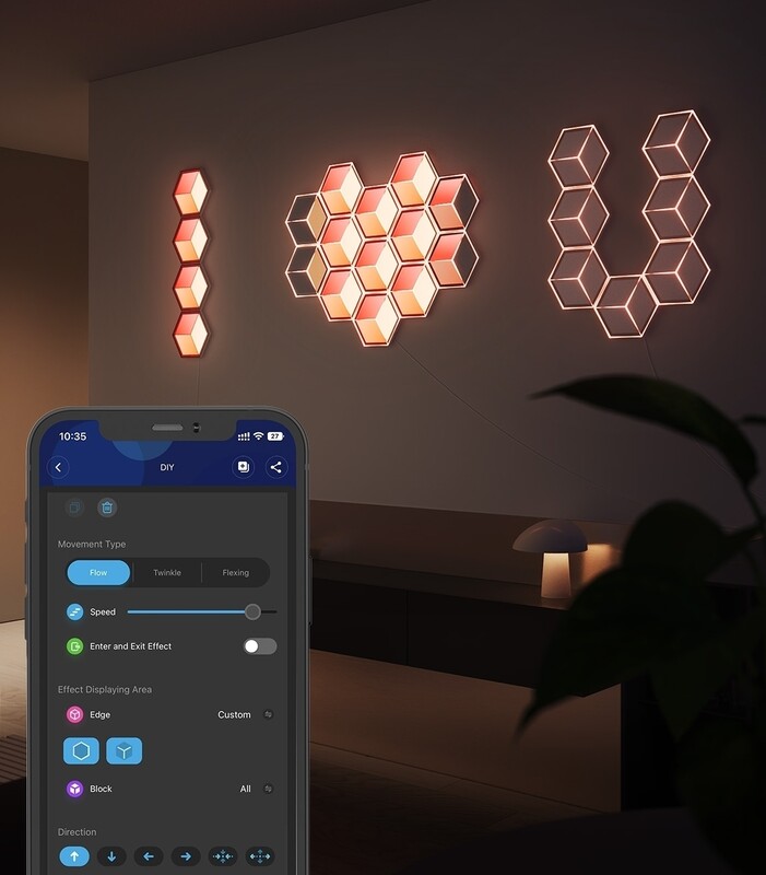 Светильник Govee H106A Glide Hexagon Light Panels Ultra (H106A007-OF-EU)