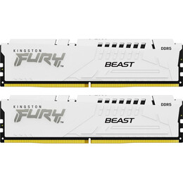 Модуль пам`яті DDR5 2х16GB/5600 Kingston Fury Beast White (KF556C40BWK2-32)