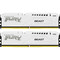 Фото - Модуль пам`яті DDR5 2х16GB/5600 Kingston Fury Beast White (KF556C40BWK2-32) | click.ua