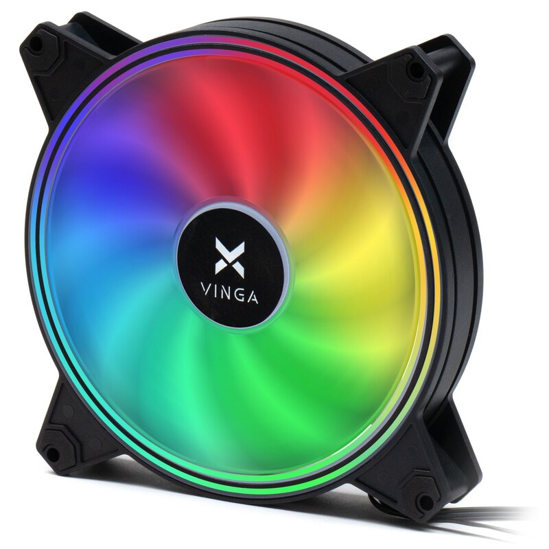 Вентилятор Vinga RGB fan-11