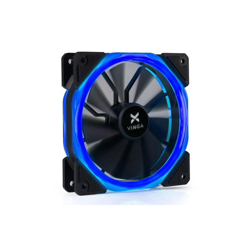 Вентилятор Vinga LED fan-02 Blue