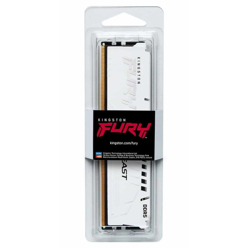 Модуль пам`яті DDR5 2х32GB/6000 Kingston Fury Beast White (KF560C36BWEK2-64)