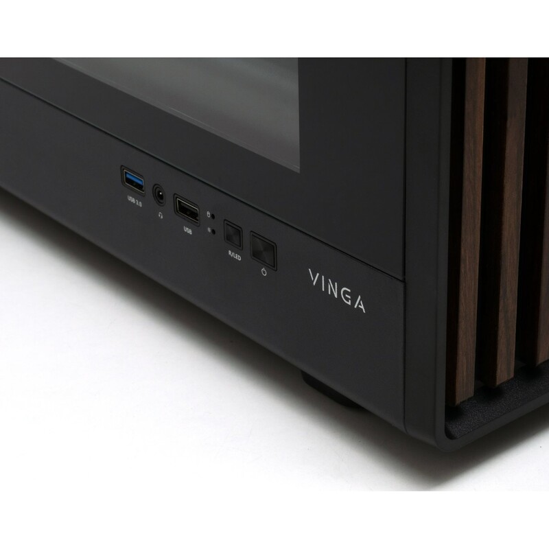 Корпус Vinga Providence Black без БЖ