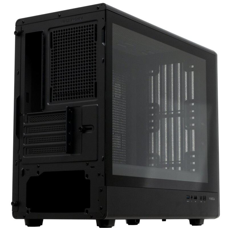 Корпус Vinga Providence Black без БЖ