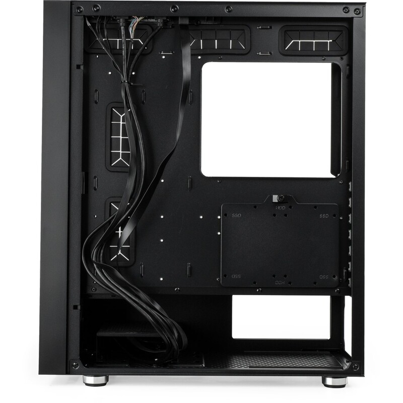 Корпус Vinga Pillar Black без БЖ