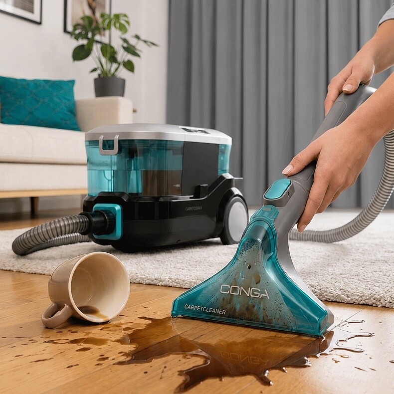 Моющий пылесос Cecotec Conga CarpetClean 10000 EasyHome (ССТС-08573)