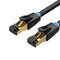 Фото - Патч-корд Vention CAT 8 SFTP Ethernet, 1 m, Black (IKABF) | click.ua