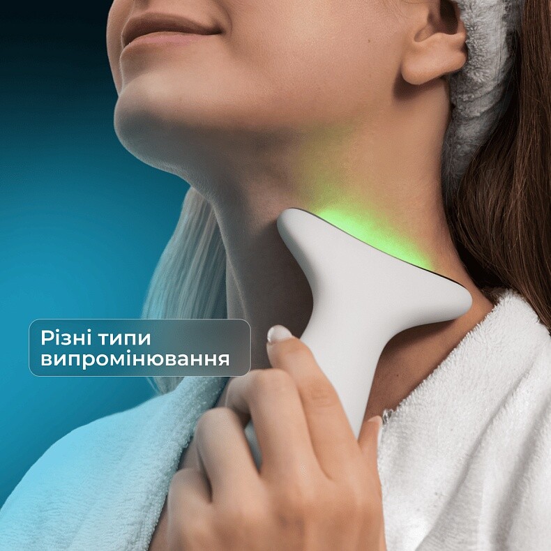 Щітка для фототерапії обличчя Cecotec FaceCare Face&Neck Pro (A01_EU01_116294)
