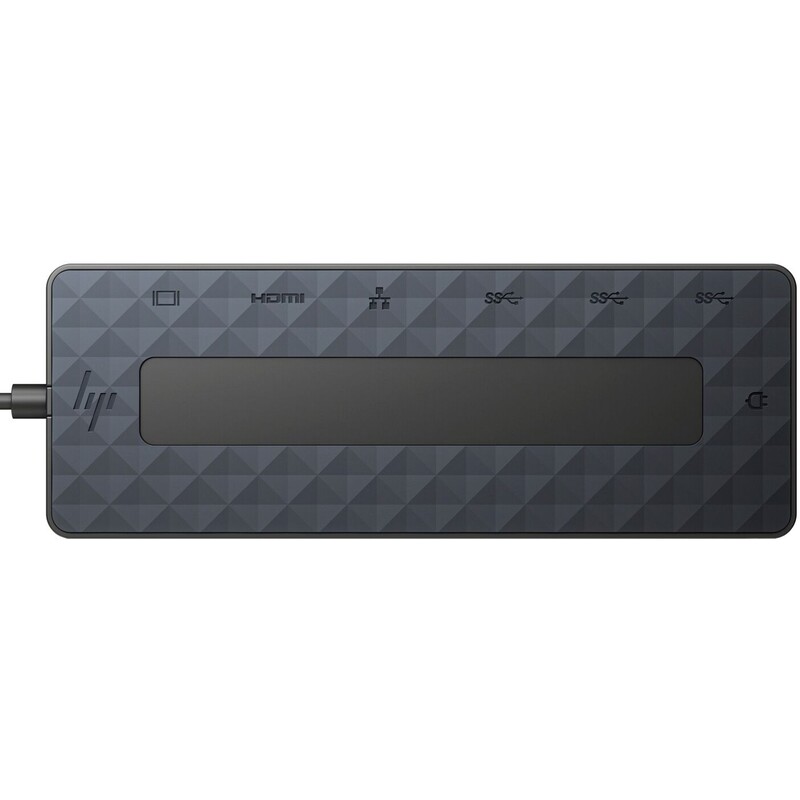 USB-хаб HP USB 3.1 Type-C - 2xUSB 3.0, 2xUSB Type-C, HDMI, Display Port, RJ-45 (50H55UT)
