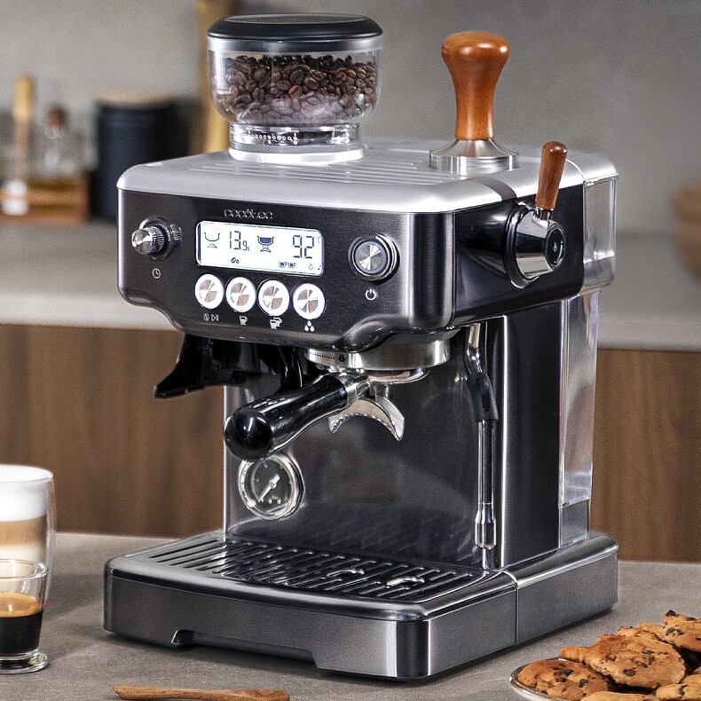 Кофеварка Cecotec Power Espresso 20 Barista Barista Steel & Grind (A01_EU01_117505)
