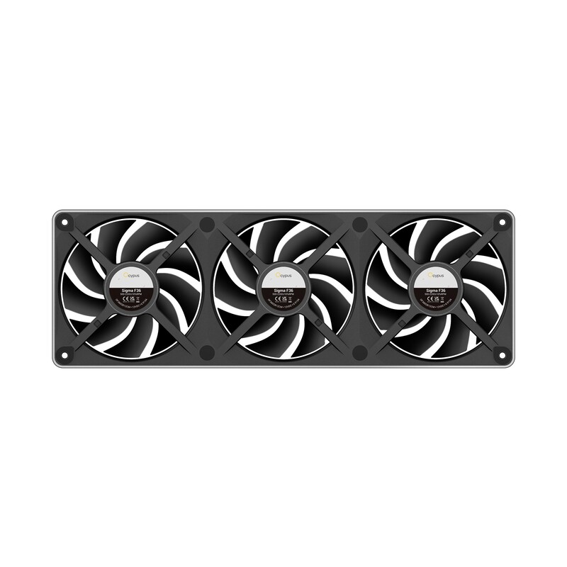Вентилятор Ocypus Sigma F36 BK ARGB (Sigma-F36-BK3AM00X-GL)