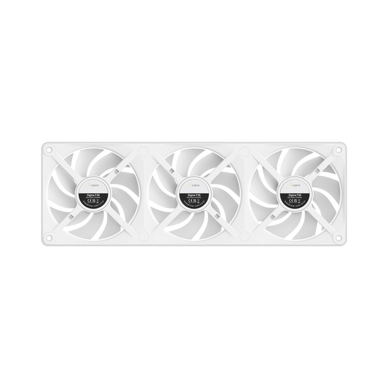 Вентилятор Ocypus Sigma F36 WH ARGB (Sigma-F36-WH3AM00X-GL)