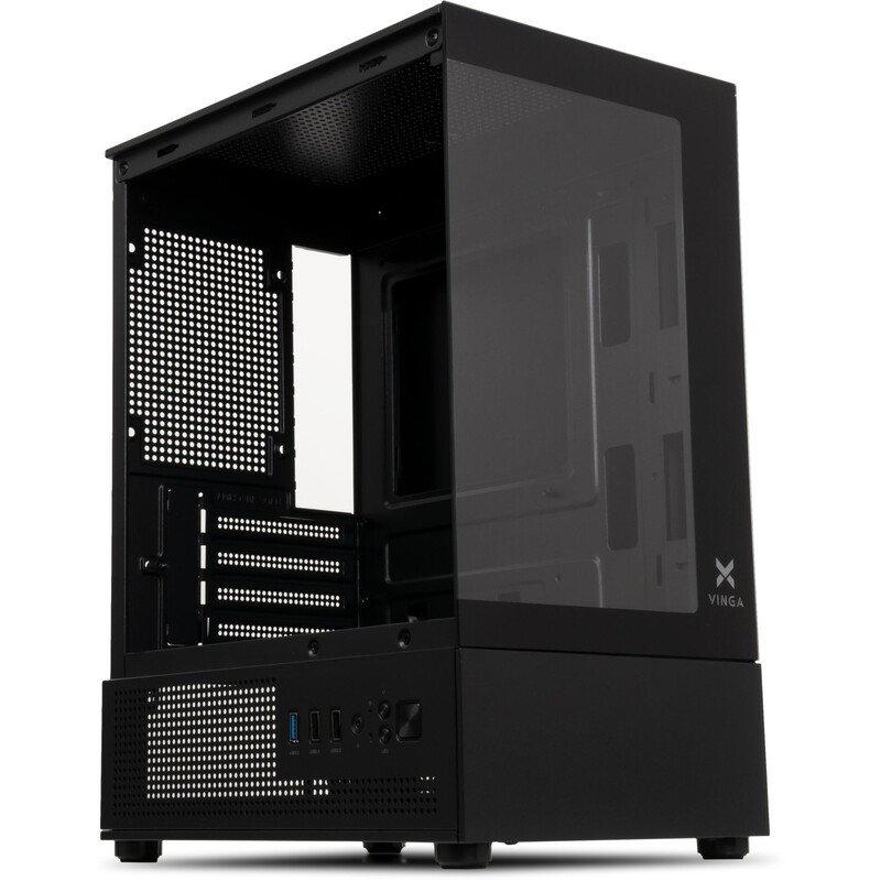 Корпус Vinga Splinter Black без БЖ