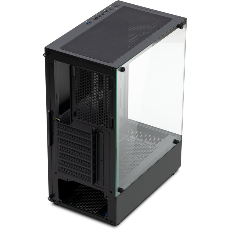 Корпус Vinga Moon Black без БЖ