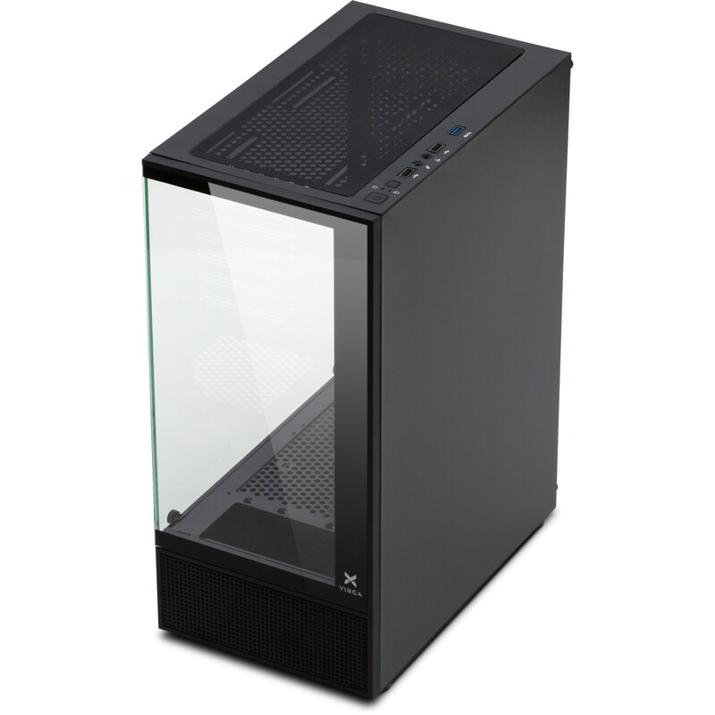 Корпус Vinga Moon Black без БЖ
