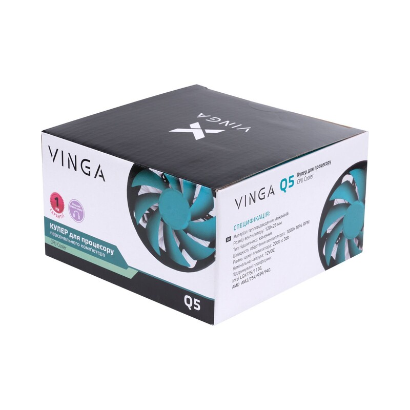 Кулер процесорний Vinga Q5