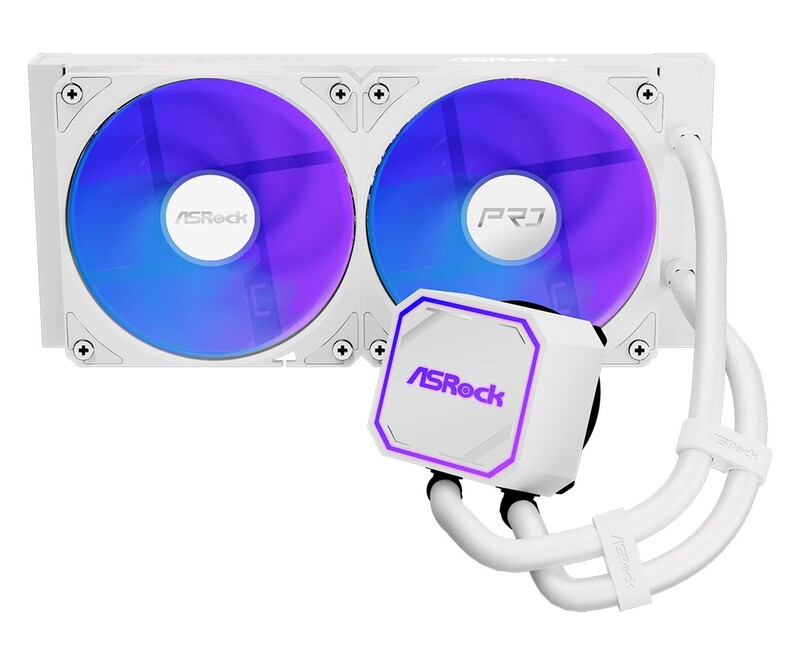 Система водяного охолодження Asrock Pro White 240 ARGB