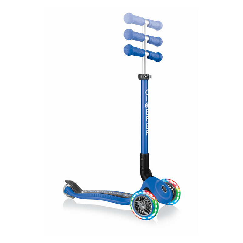 Самокат Globber Primo Foldable Fantasy Lights Blue Racing (432-100)