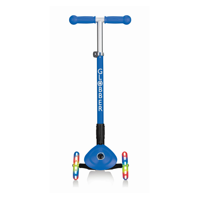 Самокат Globber Primo Foldable Fantasy Lights Blue Racing (432-100)