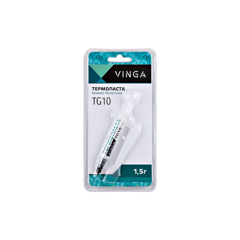 Термопаста Vinga TG10 1.5 г зі шпателем