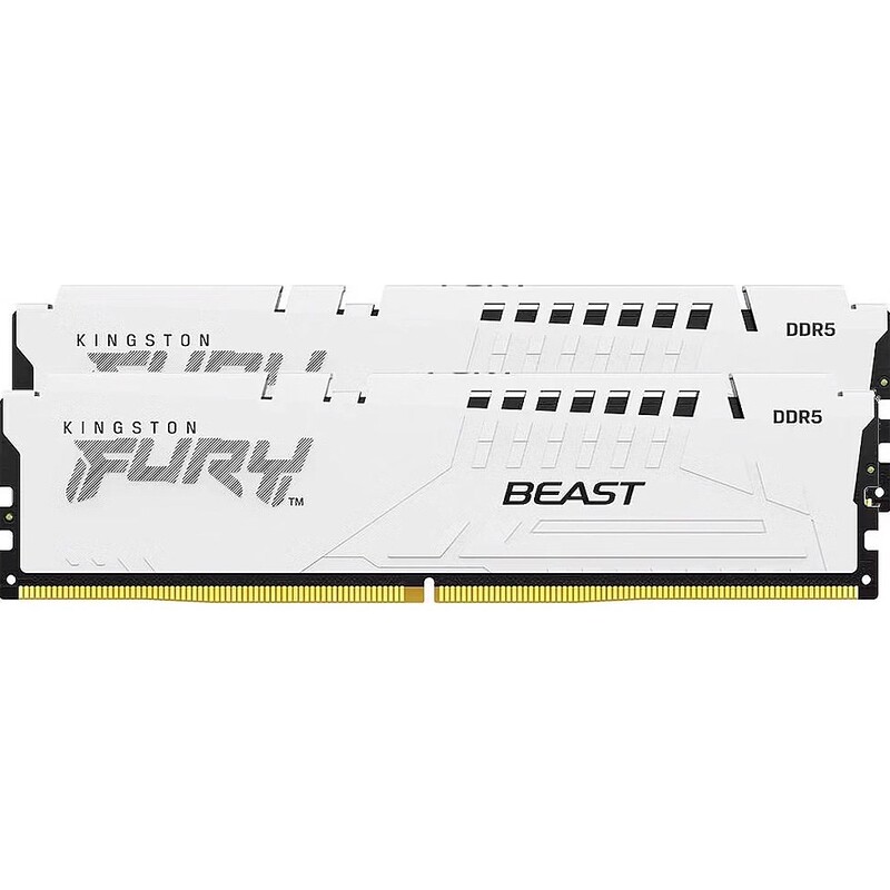 Модуль памяти DDR5 2х32GB/5600 Kingston Fury Beast White (KF556C40BWK2-64)