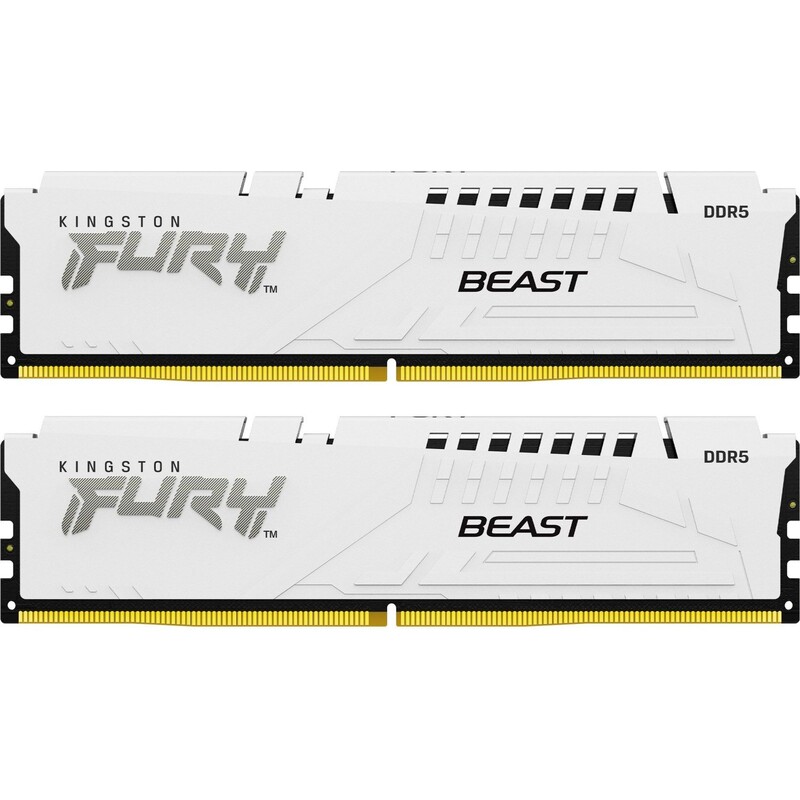Модуль памяти DDR5 2х32GB/5600 Kingston Fury Beast White (KF556C40BWK2-64)