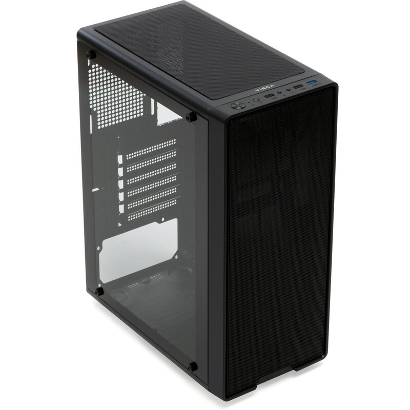 Корпус Vinga CS217B Black без БЖ