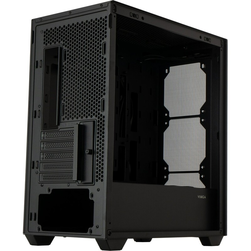 Корпус Vinga Cello Black без БП