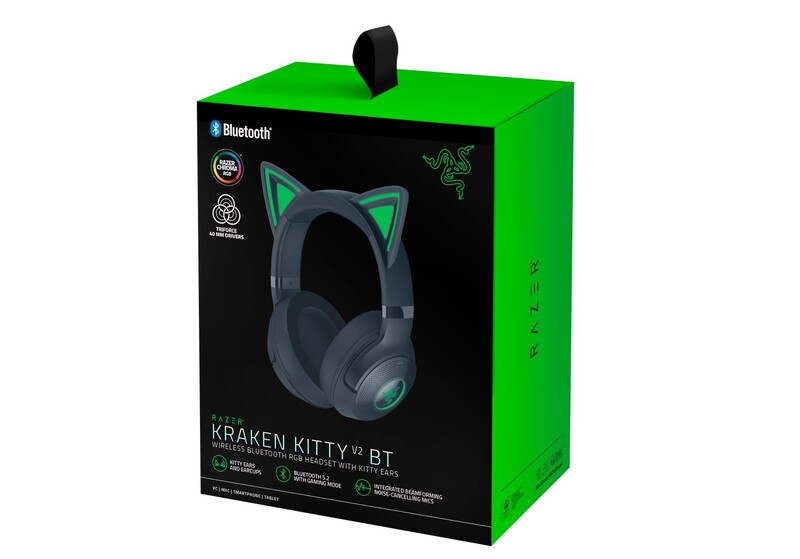 Bluetooth-гарнітура Razer Kraken Kitty V2 BT Black (RZ04-04860500-R3M1)